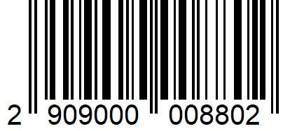 Ihr EAN-Code zum Einlösen in der Filiale: 2909000008802