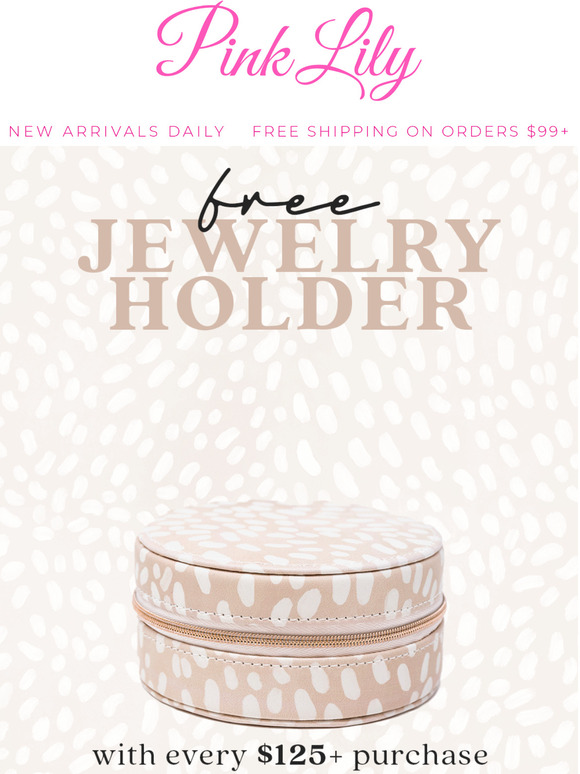 The Pink Lily Boutique FREE gift inside! Milled