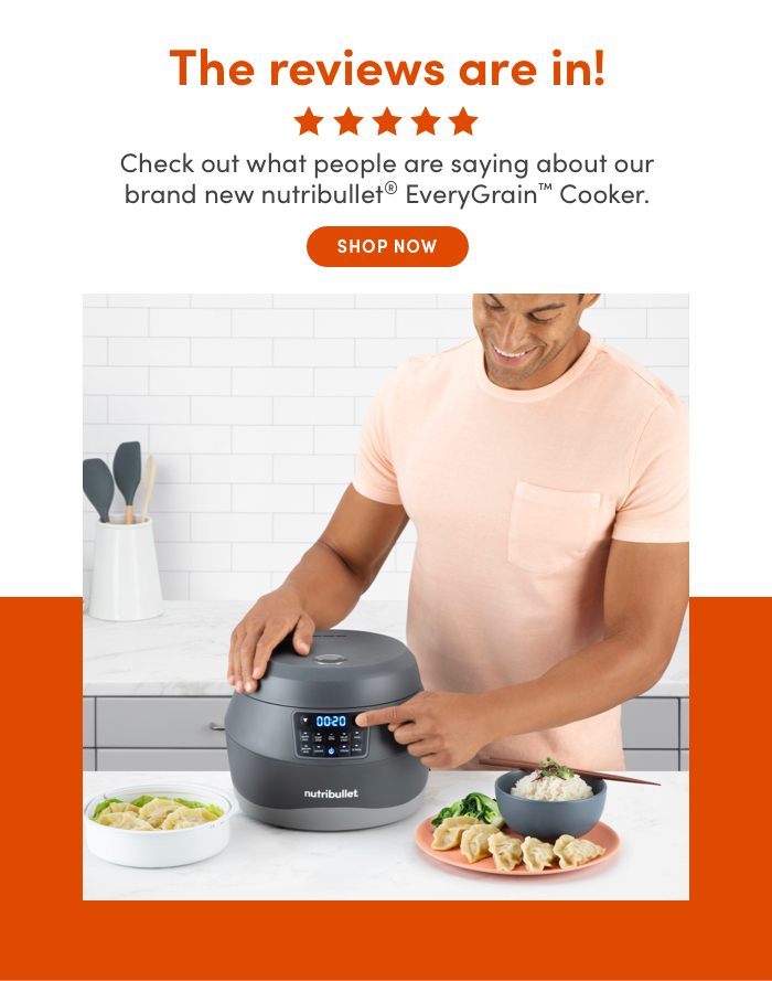 NutriBullet New EveryGrain Cooker Five Stars! Milled