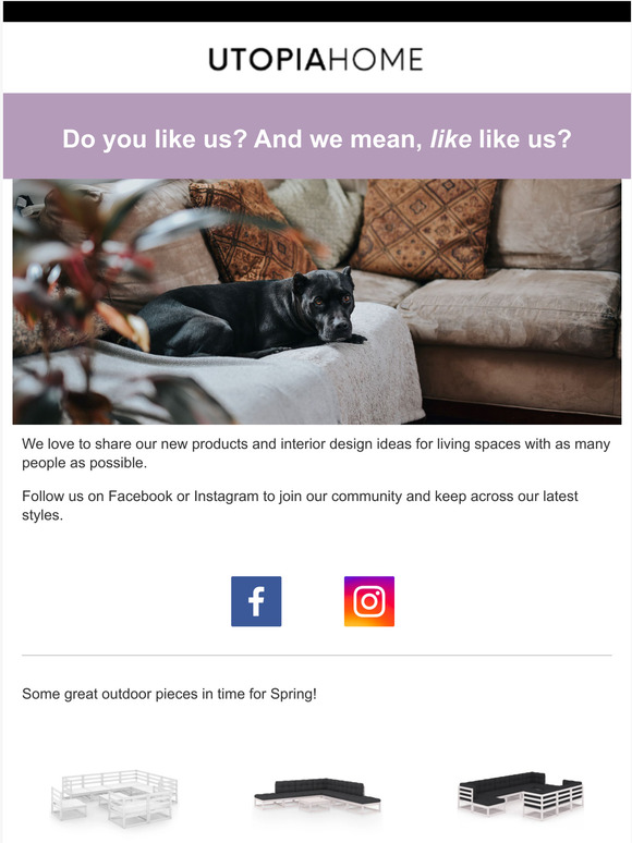 Follow us on Social Media!