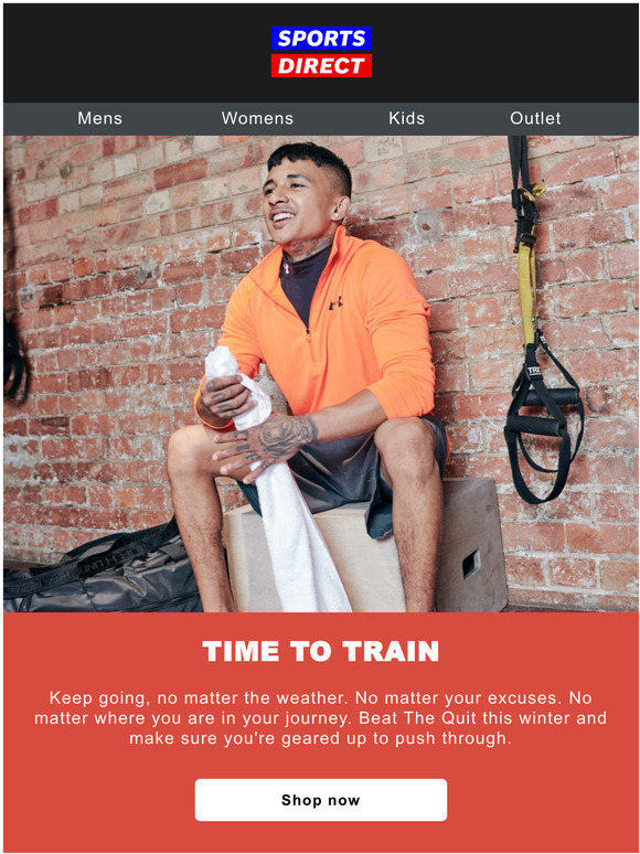 sports direct AU YOU'VE GOT THIS Milled