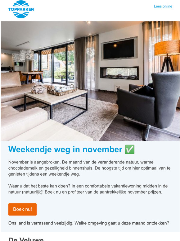 Het is tijd voor een weekendje weg!