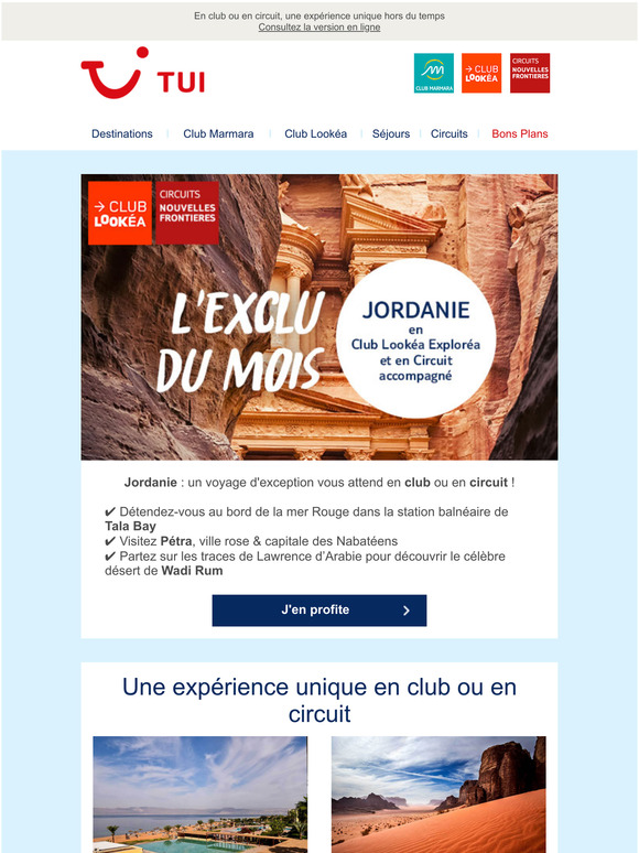 Exclu du mois : dcouvrez la Jordanie !