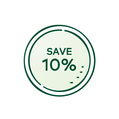Save 10% Icon