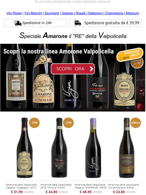  Negoziodelvino - Speciale Amarone il "RE" della Valpolicella