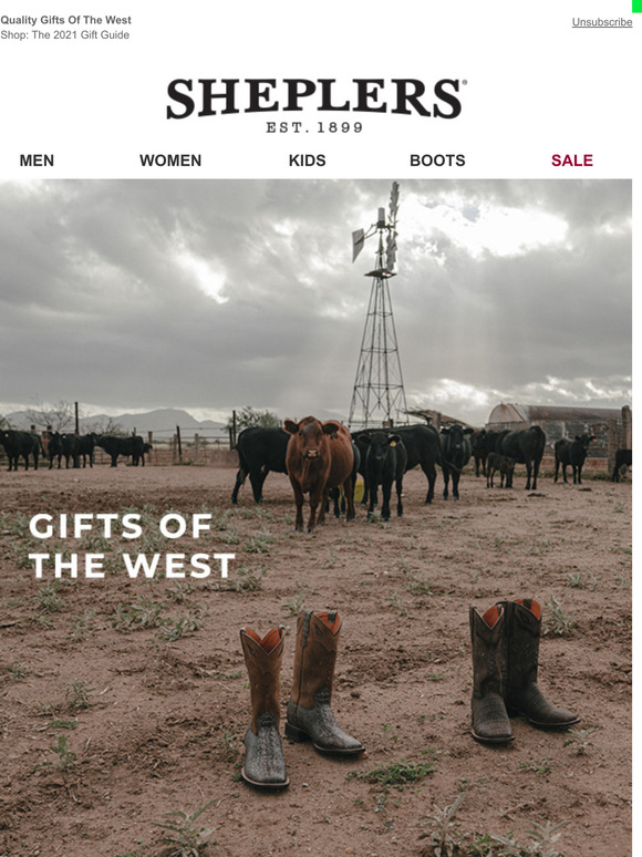 Sheplers Your 2021 Annual Gift Guide Milled