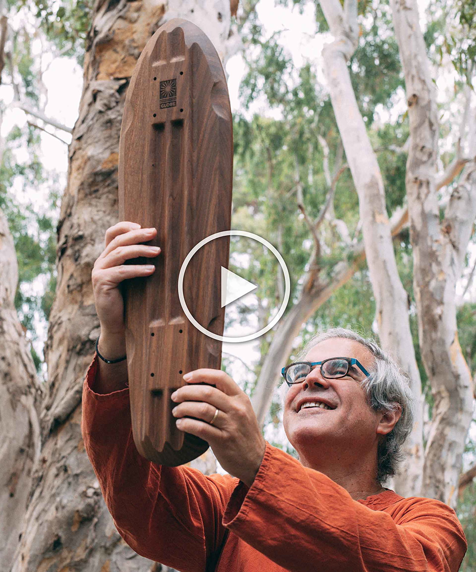 Globe: Eames X Globe Eucalyptus Deck | Milled