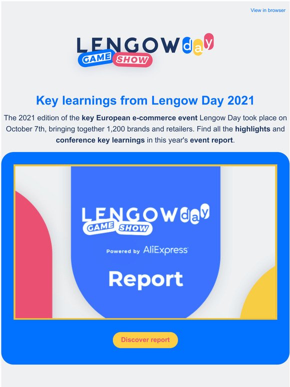 Key learnings from Lengow Day 2021