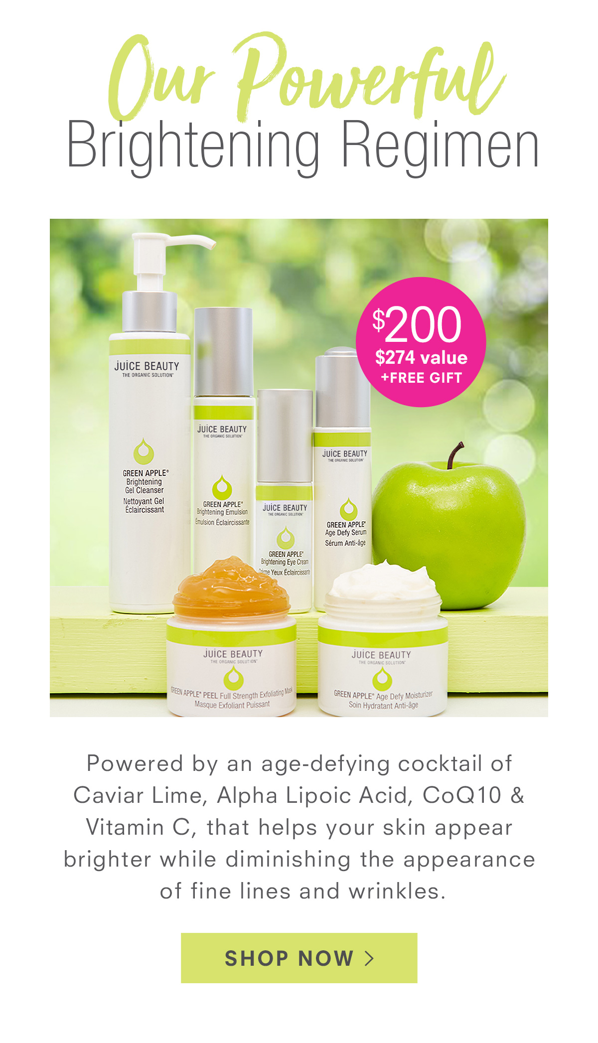 Juice Beauty It S Back 2x Points For Every 1 Spent Milled