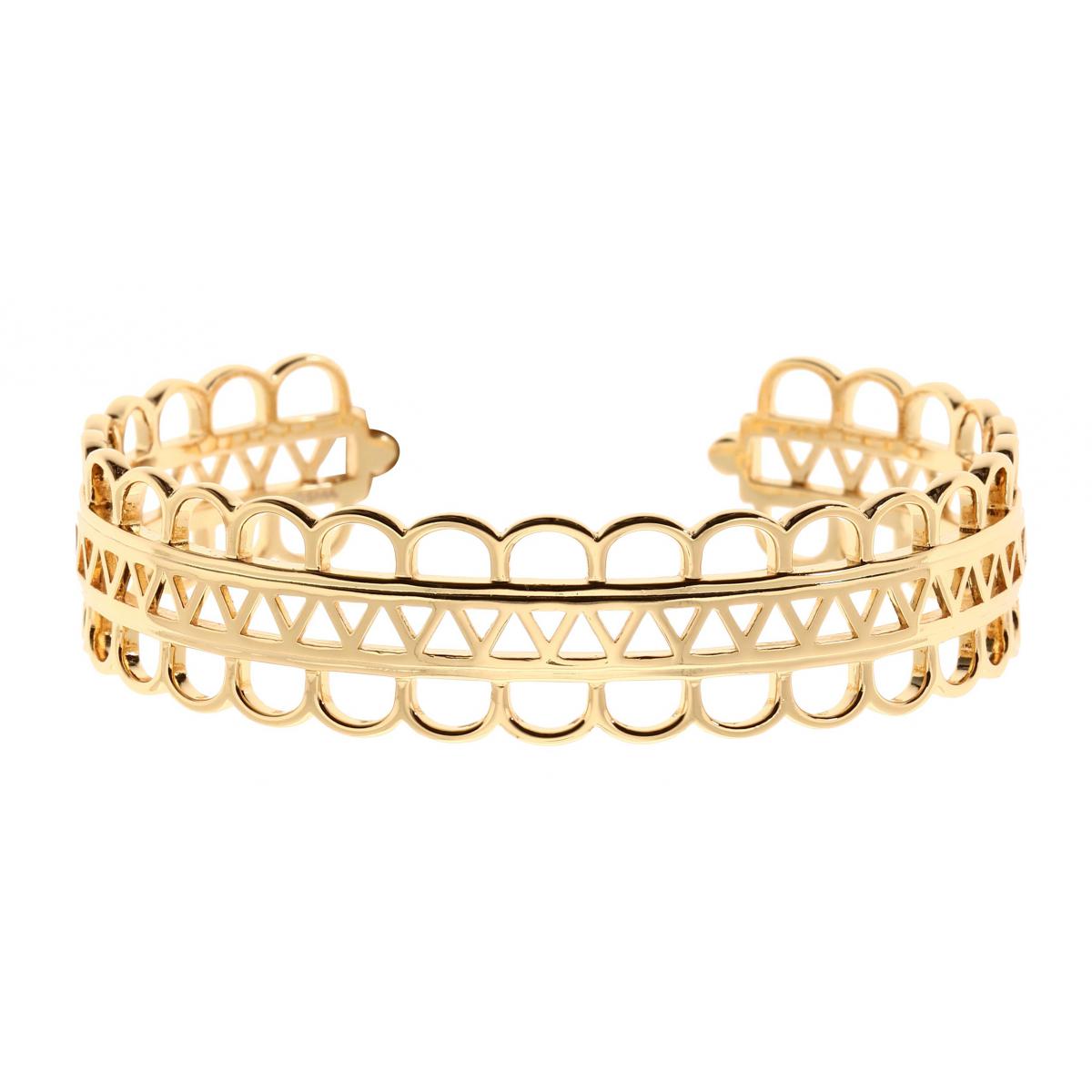 Bracelet Manchette Stella Doré