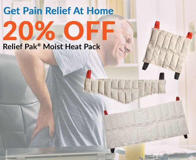 Why Use Moist Heat Packs? 20 Off Relief Pak Milled