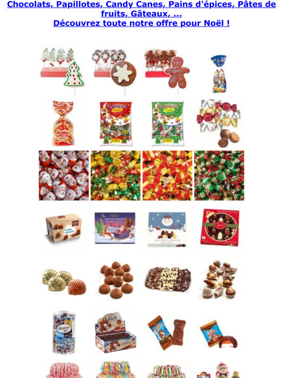 Chocolats et Confiseries pour Nol !