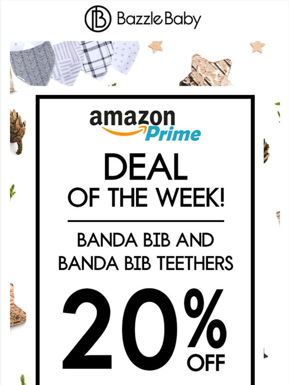  Amazon Deal - 20% OFF Banda Bib + Banda Bib Teethers