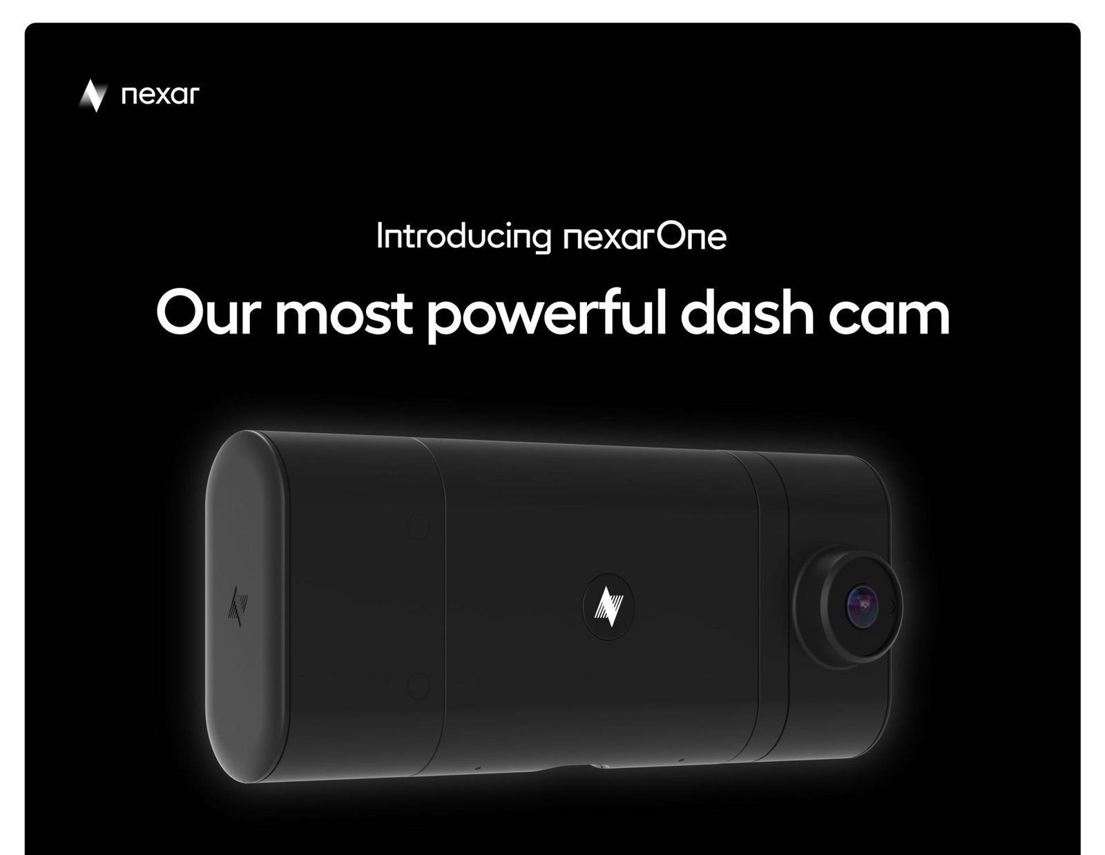 Nexar One Connected AI Dash Cam