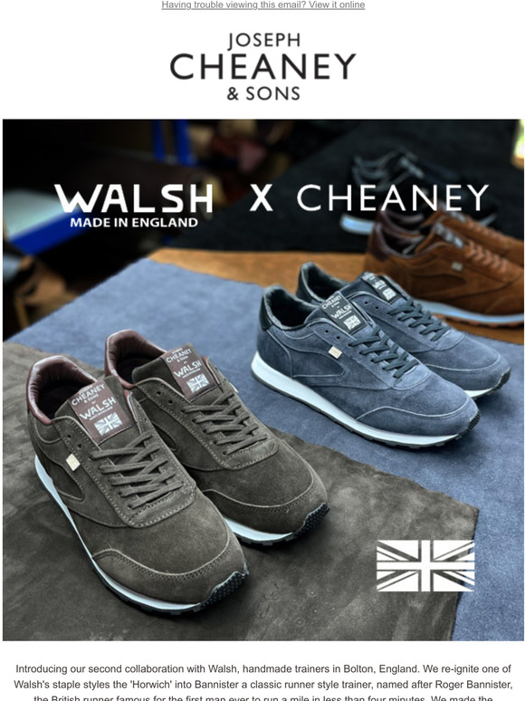 cheaney walsh trainers