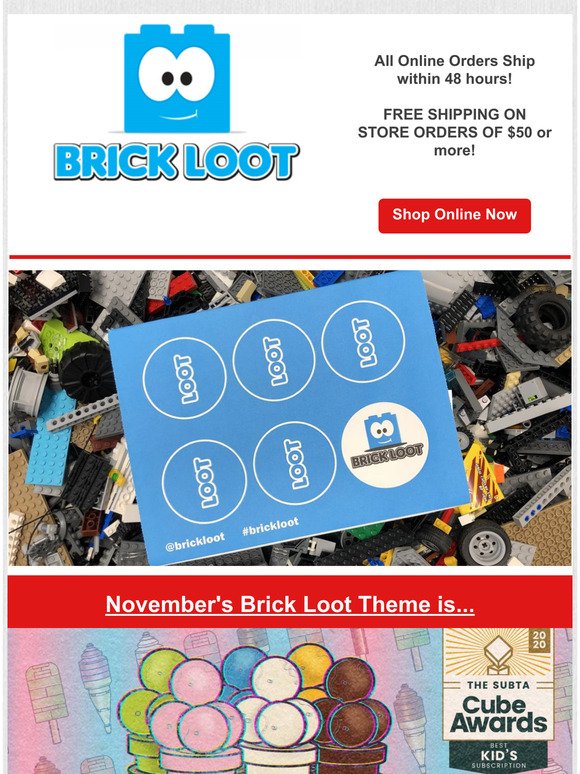 Get VIP Priority Access for Brick Loot's December Boxes 