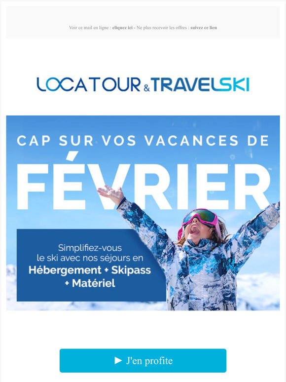 en Fvrier, faites SKI vous plat