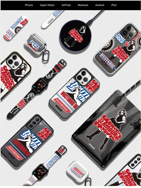 Casetify: Just Landed: HYSTERIC GLAMOUR collection | Milled