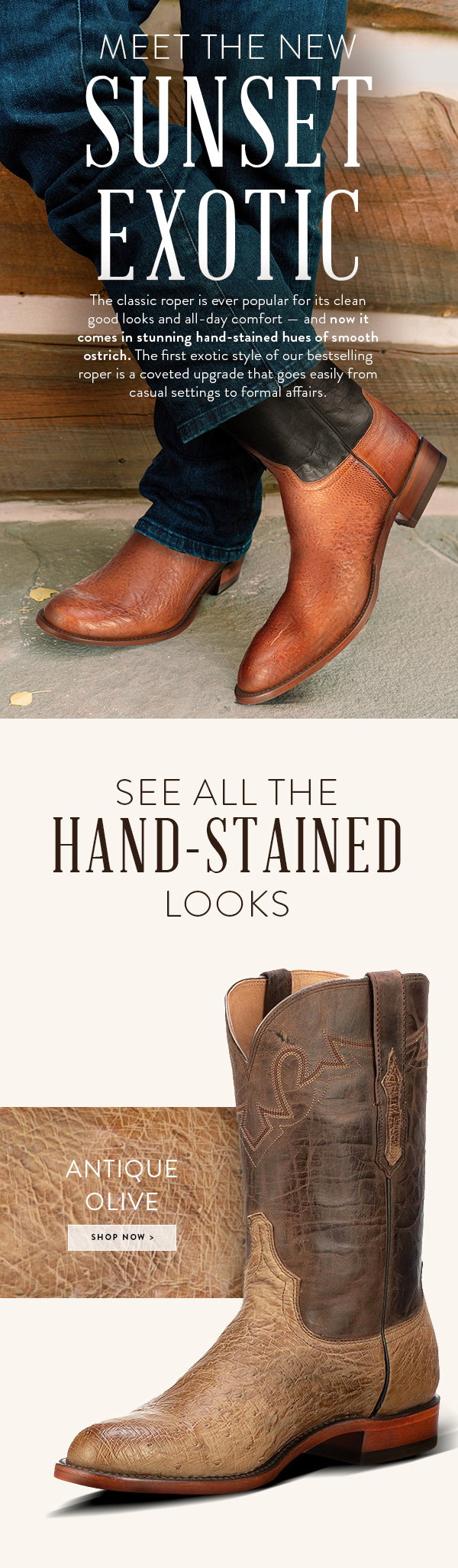 Lucchese: Introducing the Sunset Exotic | Milled display picture 3