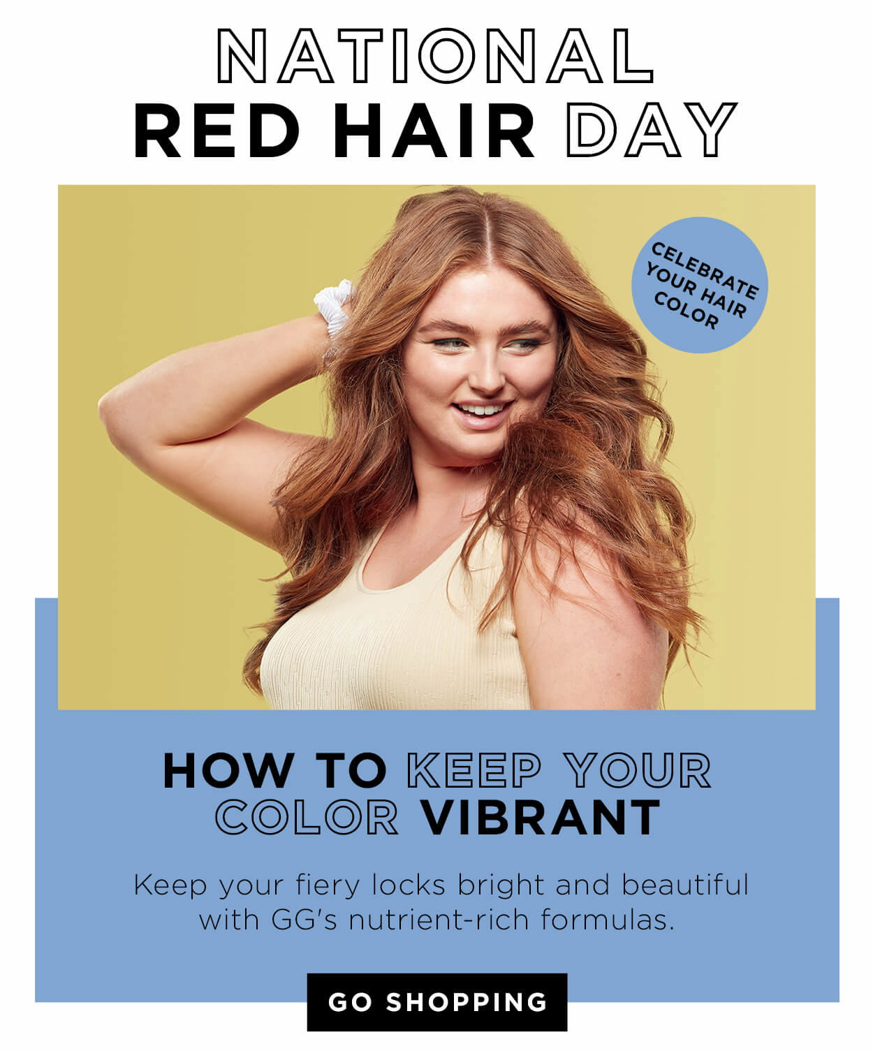 Grow It's National Red Hair Day Milled