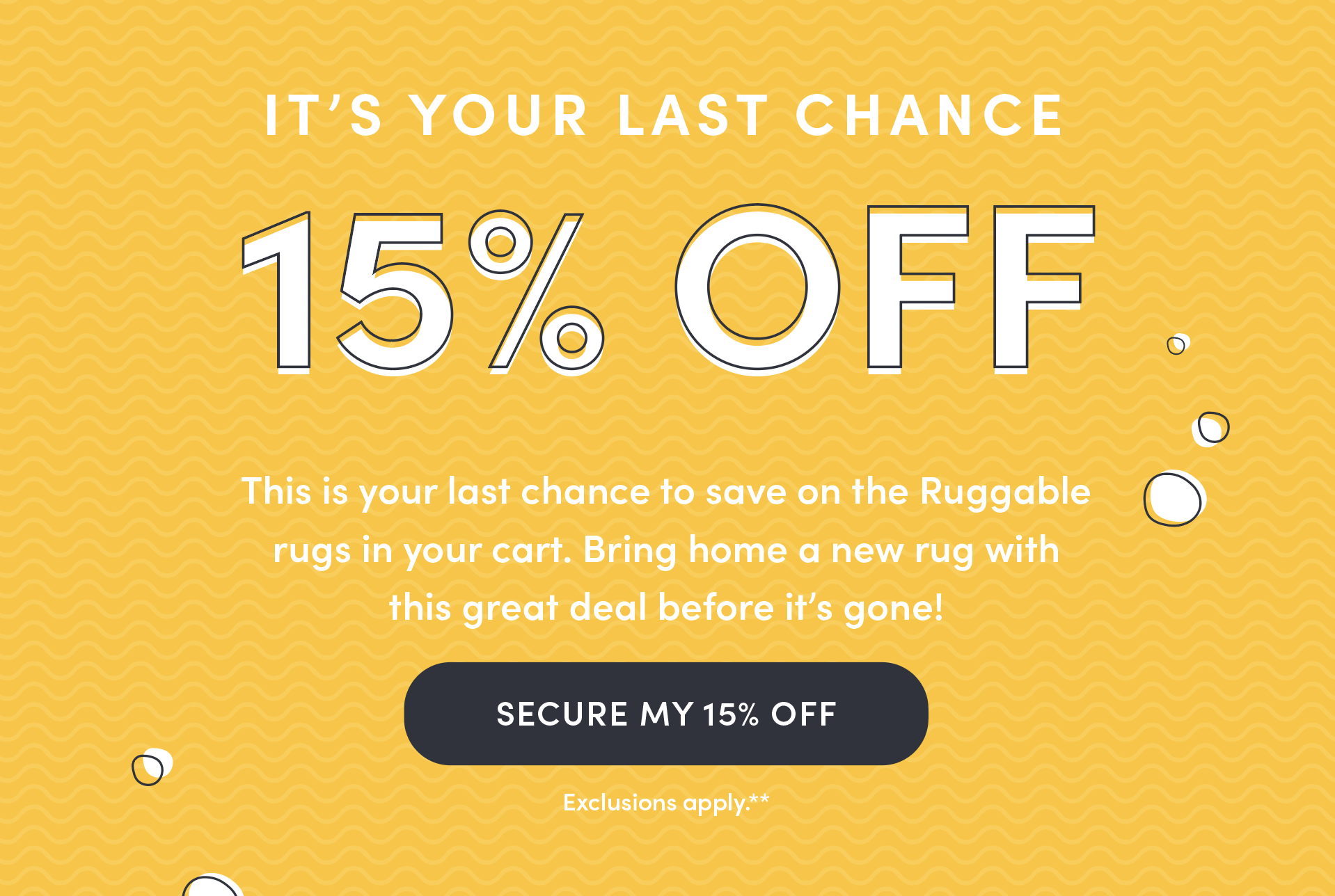 Ruggable Your offer is expiring! Milled