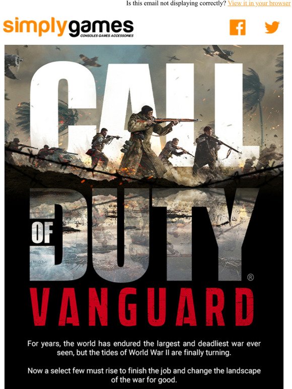 Call of Duty: Vanguard - Available Now!
