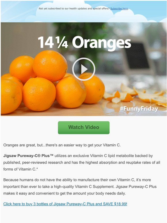 14 & 1/4 Oranges... #FunnyFriday
