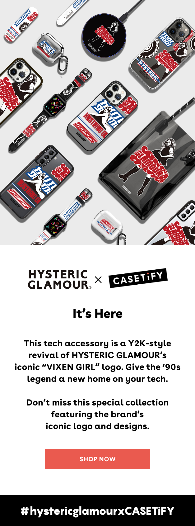 casetify.com: NEW: HYSTERIC GLAMOUR Co-Lab is here | Milled