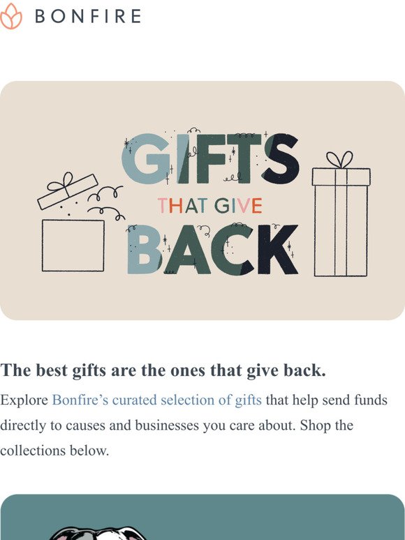  Find the perfect gift that gives back