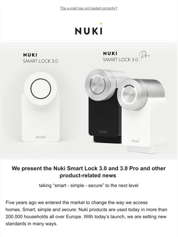 Nuki Smart Lock 3.0 PRO
