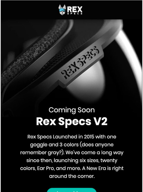 Rex Specs COMING SOON Rex Specs V2 Milled