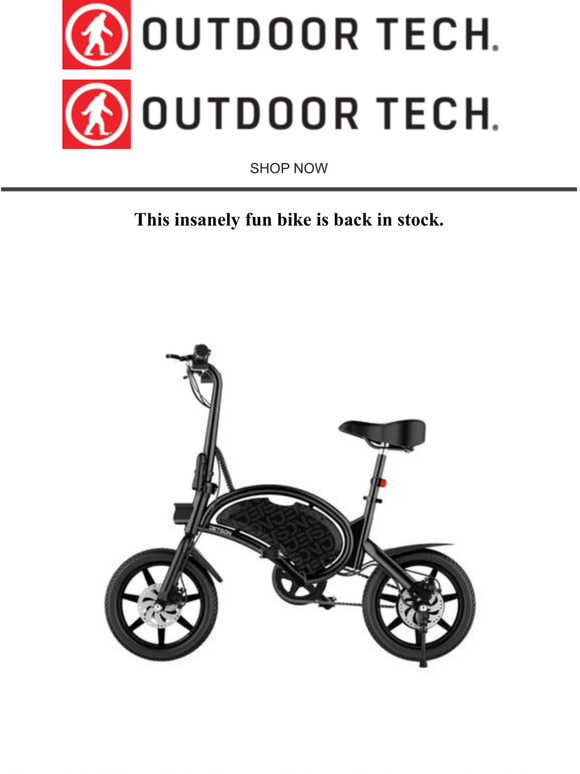 outdoor tech electric bike