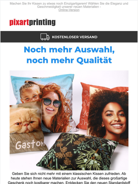 Unsere Kissen im neuen Gewand: Entdecken Sie unsere neuen Stoffe