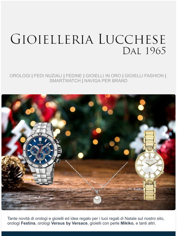 gioiellerialucchese: Tante Novit per i Tuoi Regali di Natale, Scoprile  Tutte! | Milled