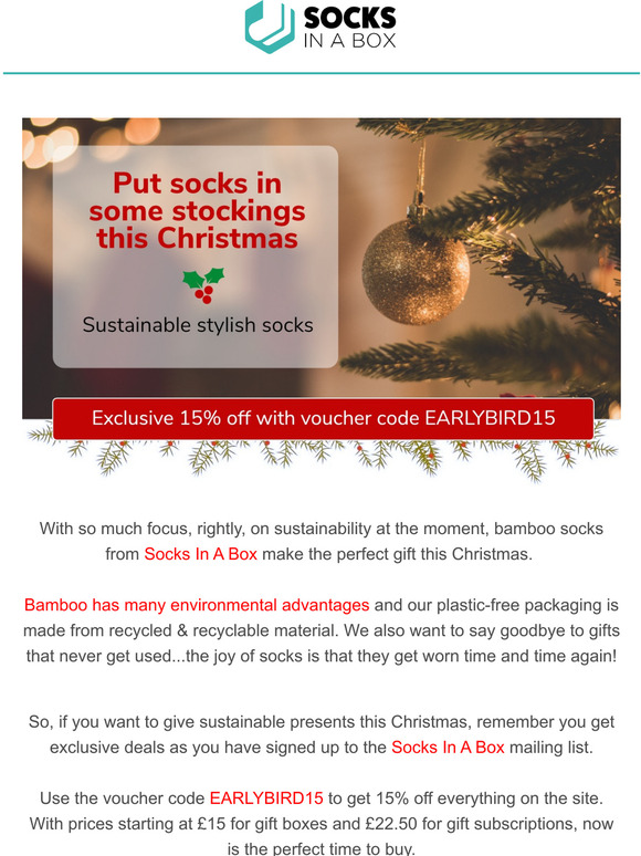 Put  in some stockings this Christmas