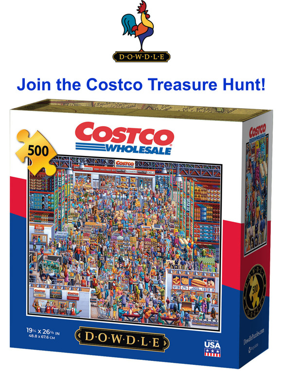 Dowdle CostcoThemed Dowdle Puzzle Now Available Milled