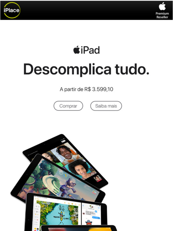 iPad 9 gerao a partir de R$3.599,10