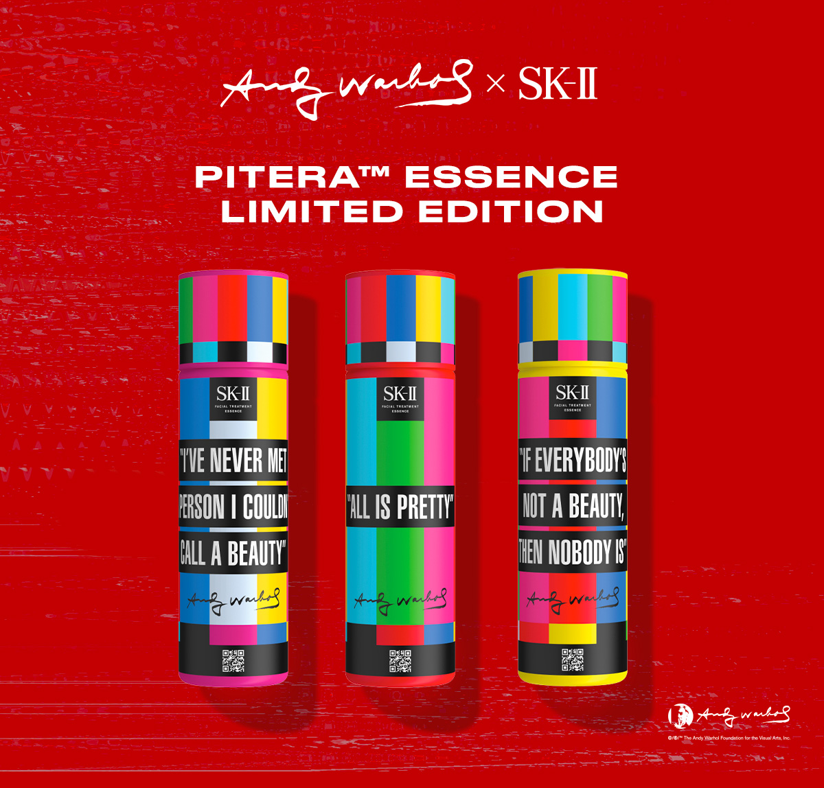 SK-II: Meet Andy Warhol X SK-ll PITERA Essence | Milled