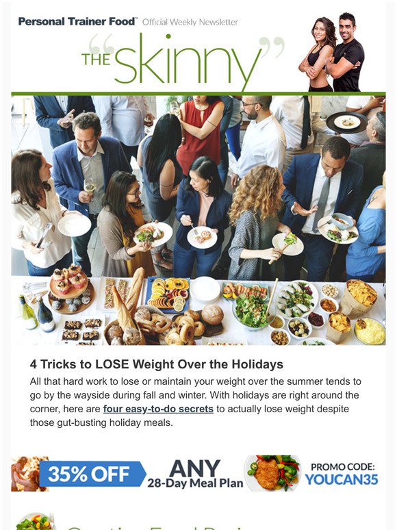 4 Tricks to LOSE Weight Over the Holidays