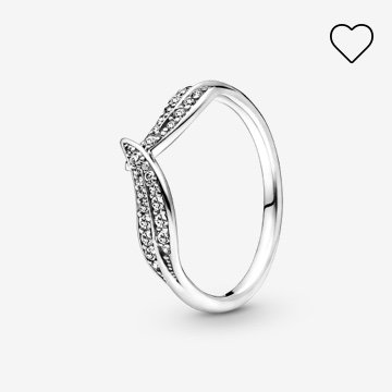 Sparkling Leaves Ring