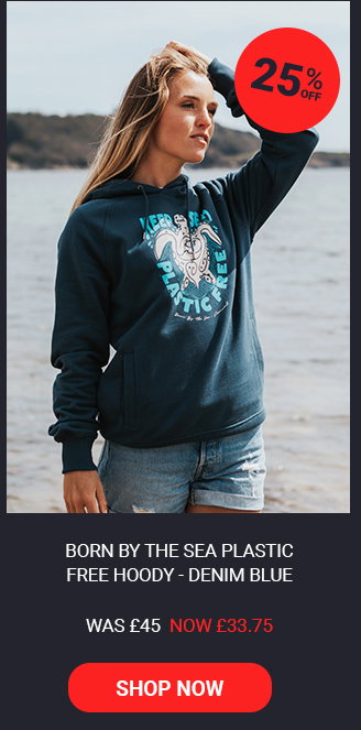 Shop 25% on Born by the Sea Plastic Free Hoody