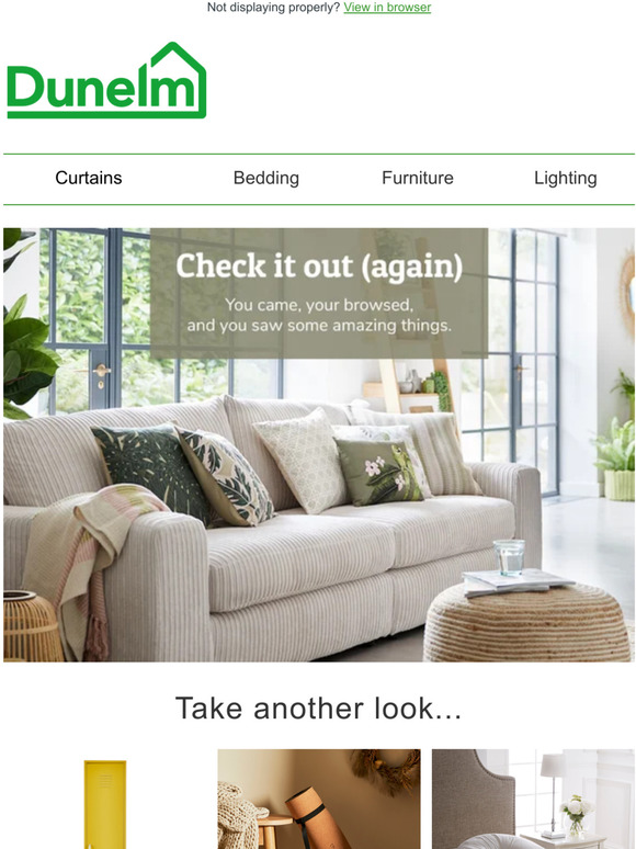 Dunelm Missing something? Milled