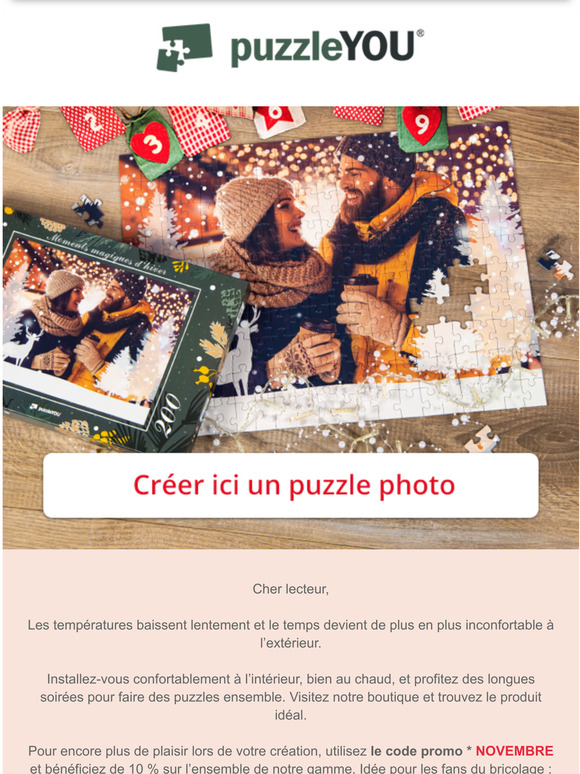 Nos puzzles photo pour plus de crativit