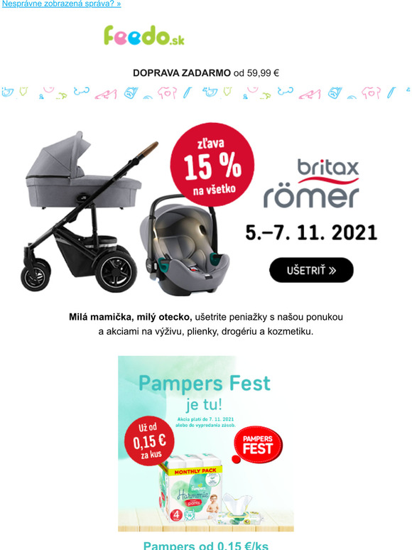 Britax Rmer s 15 % zavou