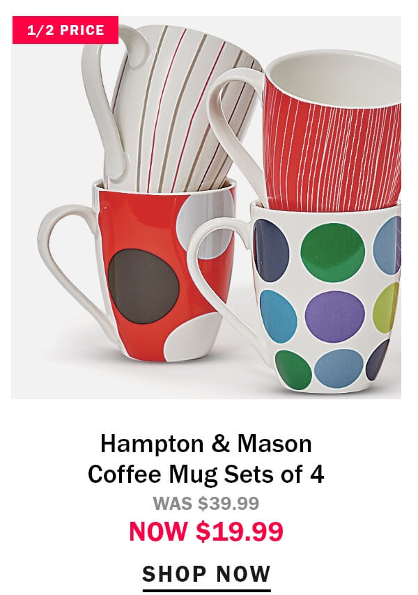 Hampton and Mason Coffee Mugs