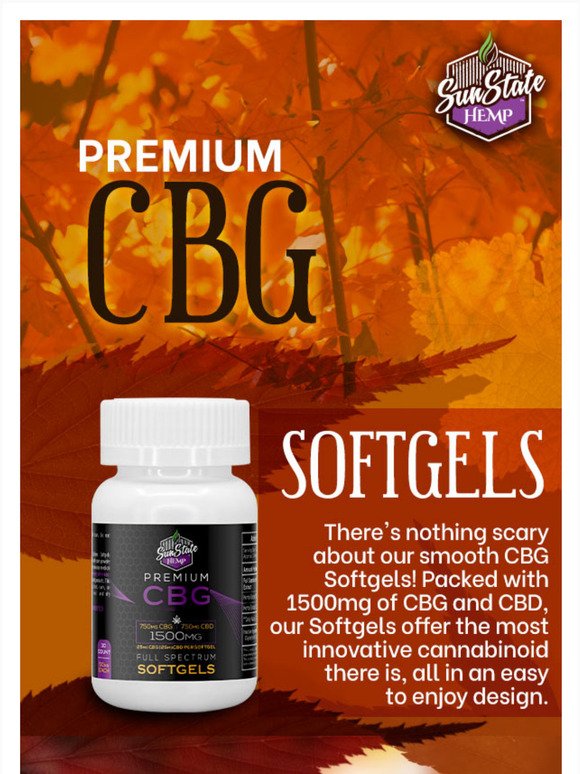 Premium CBG products for the changing seasons 