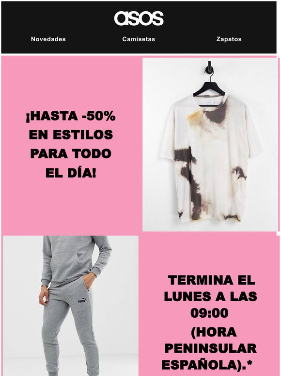 Asos - ecommerce CPS: Hasta -50% en modelos de da y noche! | Milled