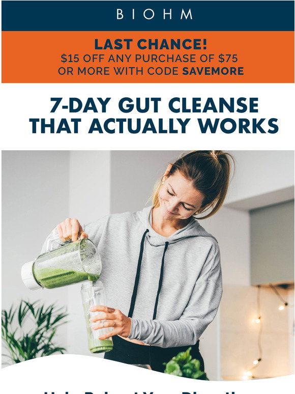 BIOHM: Gut Cleanse Diet That ACTUALLY Works + $15 Off Inside! | Milled