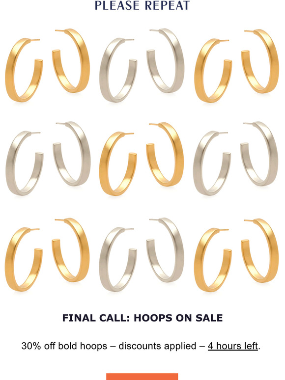 FINAL CALL: 30% OFF