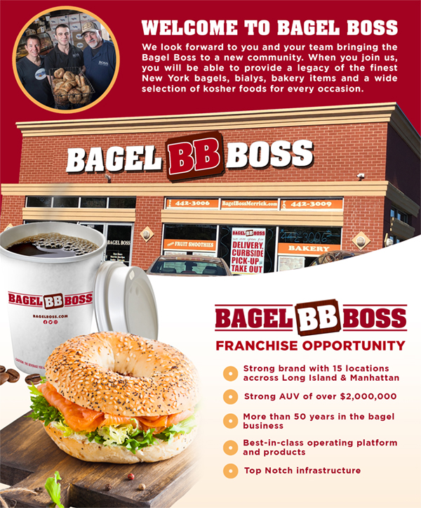 Bagel of the Month Club: Be Your Own Boss with a Bagel Boss Franchise Milled